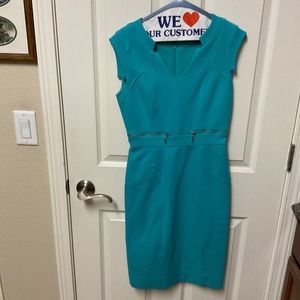 Antonio Melani size 0 Teal colored dress